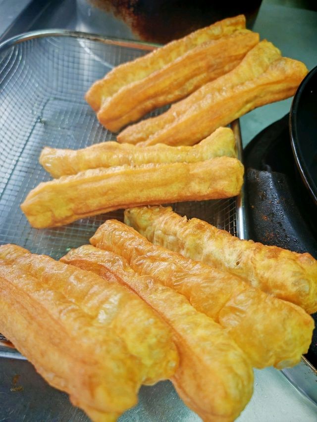 庭仔粥的油条