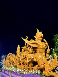 🕯️✨ รีวิวงานแห่เทียนพรรษาอุบลราชธานี 2568