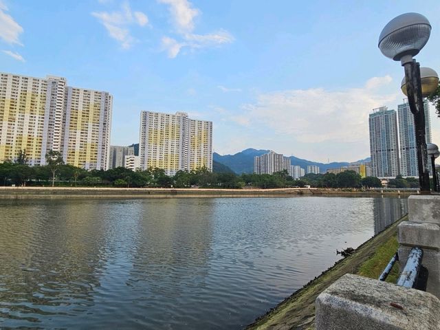 環境優美嘅城門河，無敵日落景色