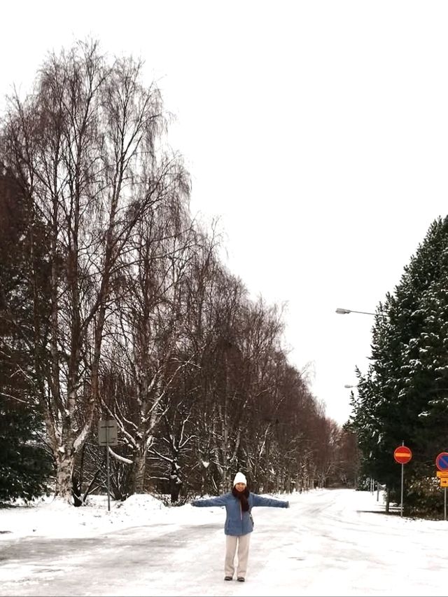 Rovaniemi Finland Santa Clause village is like magic land