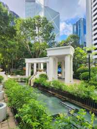 香港公園的陶瓷睡蓮