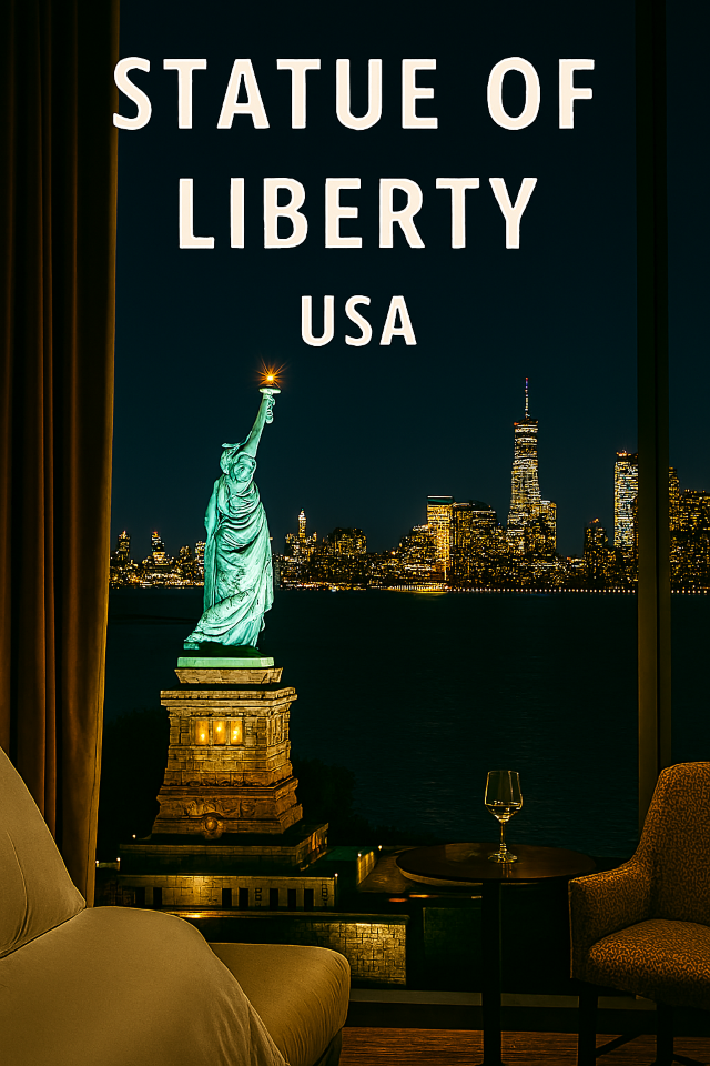 Statue of Liberty, Liberty Island, New York City, USA