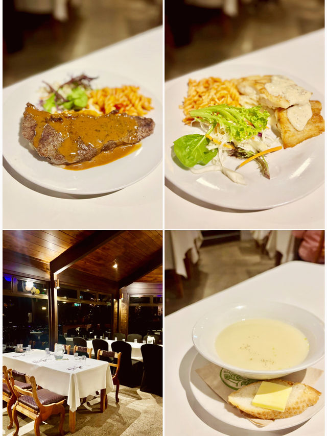 【新西蘭北島】Aorangi Peak Restaurant: 迷人夜景景觀餐廳