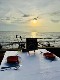 🌅💛 A Romantic Dinner by the Sea at Camia Restaurant