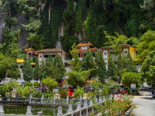 Perak Cave Temple, built in a natural cave