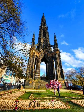 Эдинбург в осеннем солнечном свете☀️