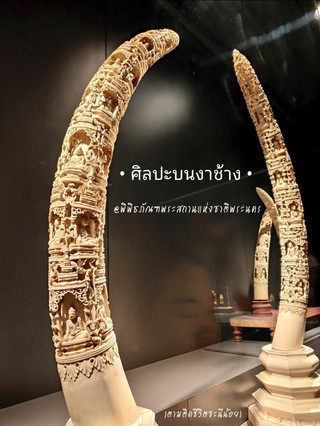 ✨ ชมศิลปะบนงาช้างที่งดงาม