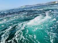 日本三大急流之一：德島鳴門漩渦🌀