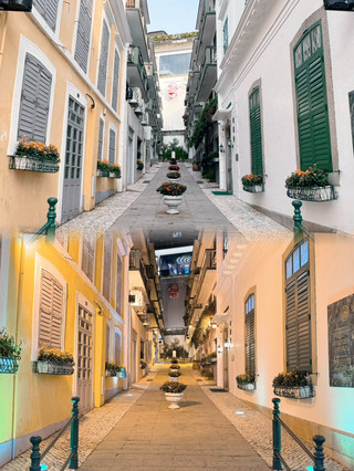 仁慈堂右巷日夜兩種浪漫氛圍✨
