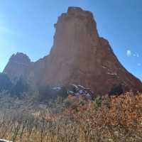 Park with unique rock formations and shapes