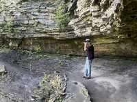 Trail and Camping at Devils Den Ar, USA