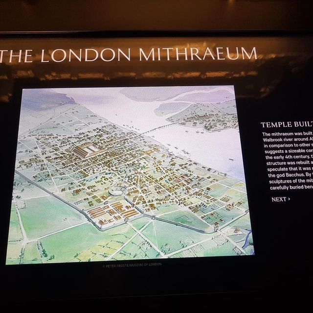 London Mithraeum Bloomberg SPACE 🇬🇧