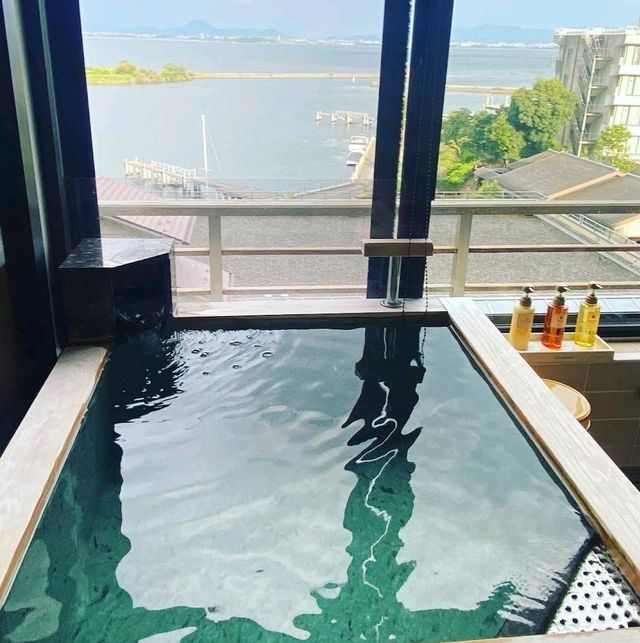 ♨️雄琴溫泉 琵琶湖綠水亭🌸品嚐精品近江牛