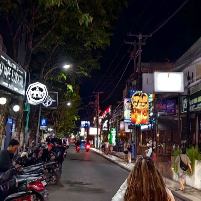 Bali island ,Kuta beach and Beachwalk mall .