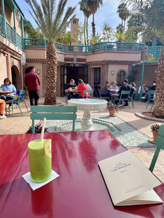 Marrakech Majorelle Cafe