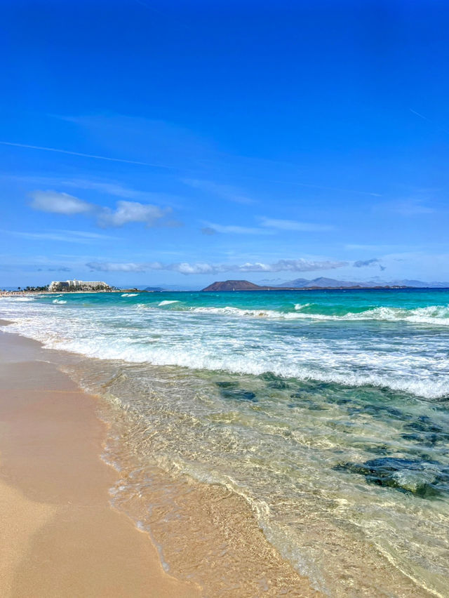 The beautiful beaches of Corralejo Fuerteventura 🇪🇸