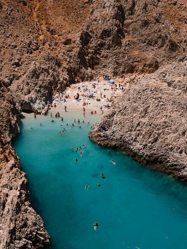 🌊 The Hidden Lightning of Crete – Seitan Limania, Greece