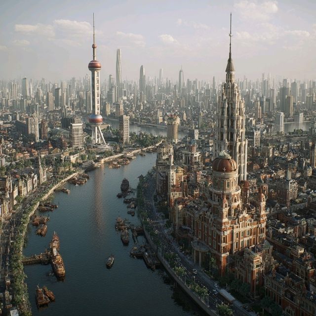 Bund Skyline Magic✨