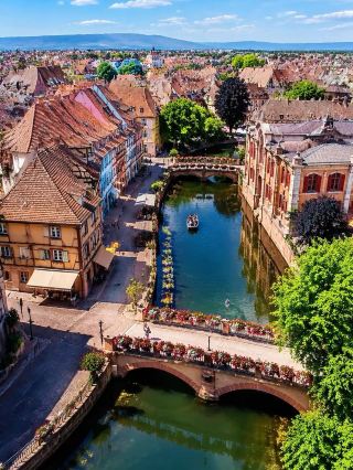Сказочные переулки: Кольмар, Франция 🇫🇷✨