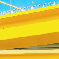 Blue Sky & Yellow Frame