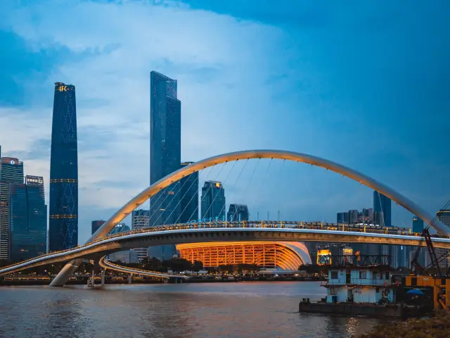 Guangzhou | Haixinsha is a beautiful treasure photo spot