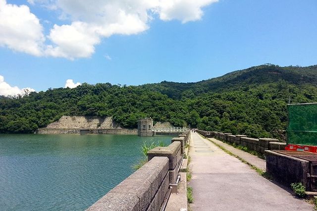 城門水塘行山．白千層美景