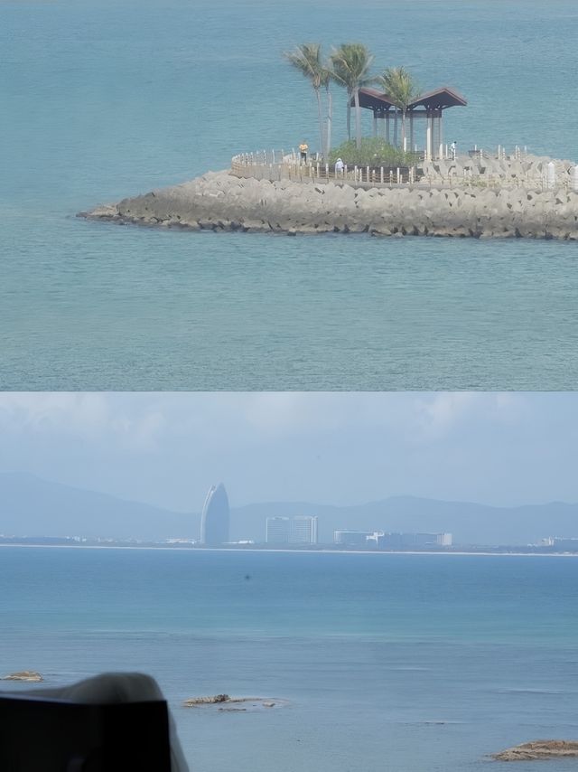躺在Tiffany的床，看Tiffany的海