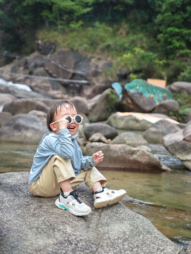 廣州🌲小眾有趣的溯溪親子徒步線