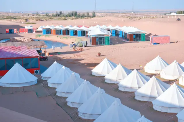 중웨이 가족 여행｜텅거리 사막 성시 국제 캠핑 베이스.