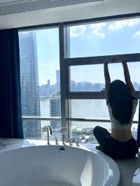 能看到江景的高級公寓