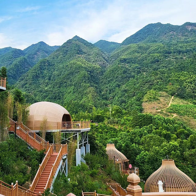 湖北咸寧藥姑山古瑤村｜千年瑤族古村。
