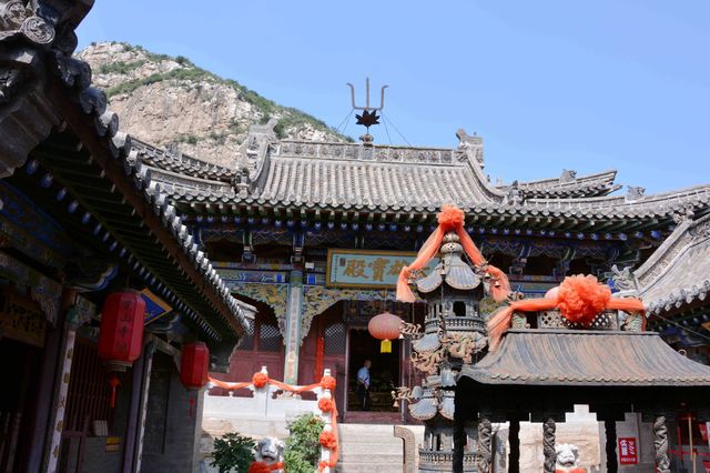 黑神話古建築覺山寺。