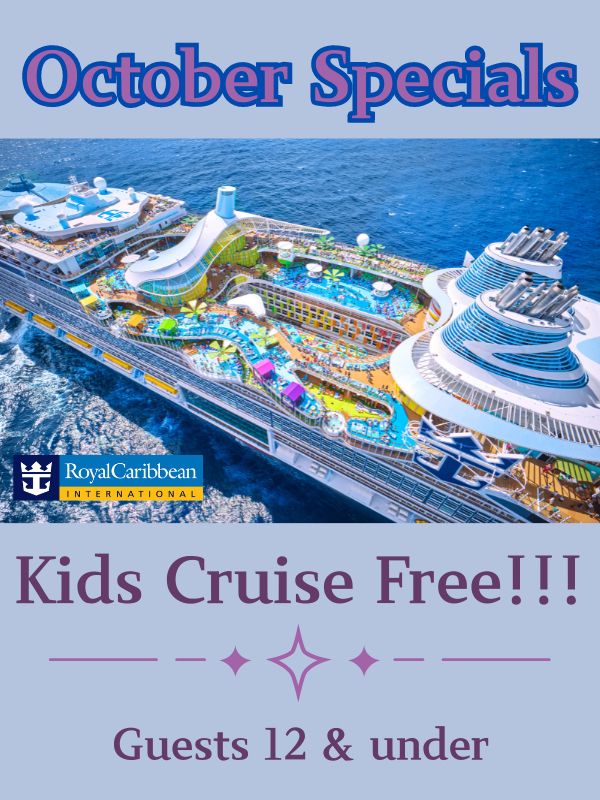 【🍁Oct Specials】🧒Kids cruise free