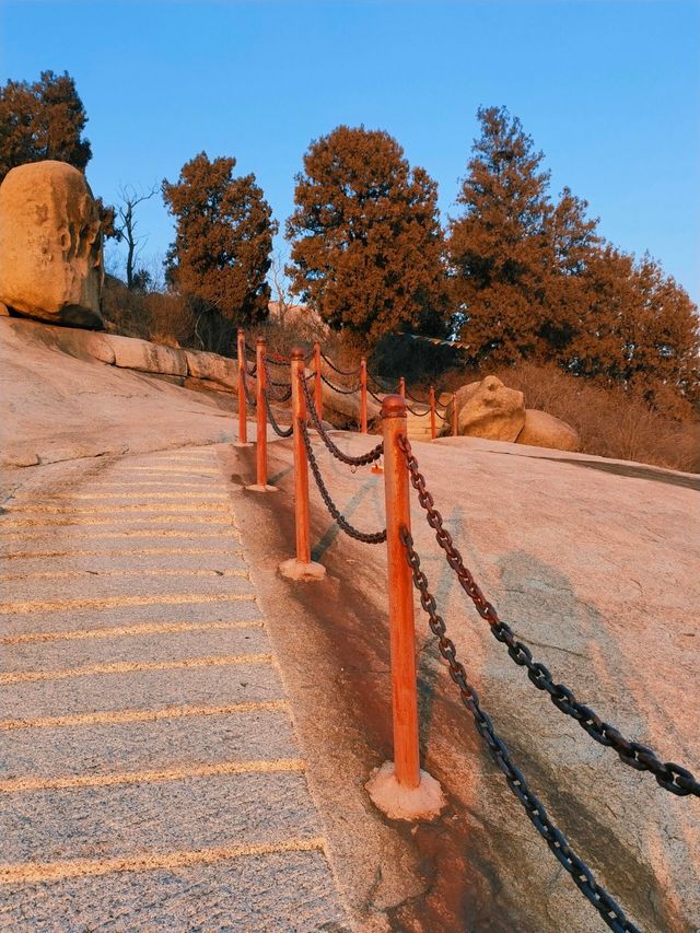 濟寧嶧山|帶娃徒步首選。