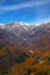 日本旅行｜我在長野見到了日照金山：白馬村。