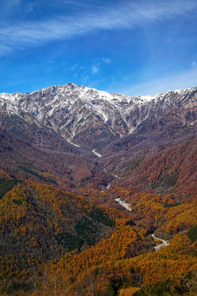 日本旅行｜我在長野見到了日照金山：白馬村。