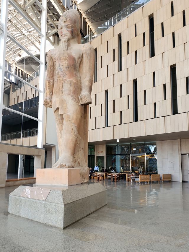 大埃及博物館——現代與歷史的完美結合。。