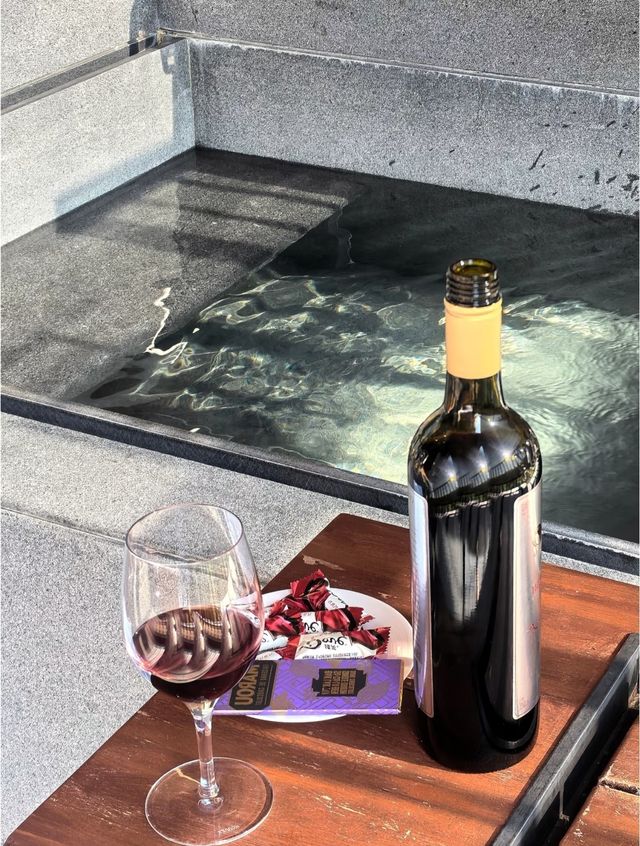 這家私湯酒店！我可以呆上一整天！！！