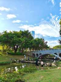 深圳最適合帶小朋友捉魚釣魚的公園