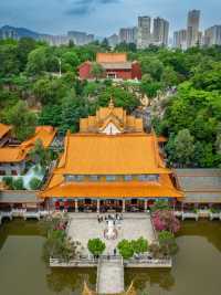 昆明嘅泰式寺院歷史悠久，圓通寺。