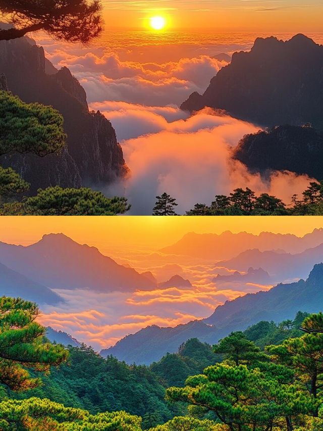 登上天梯：在黃山之巔觸摸銀河