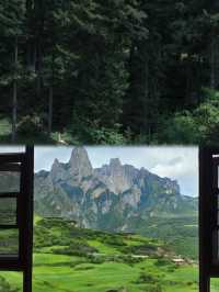 看不盡的森林、河谷、雪山、草原和寺廟