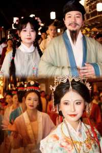 終於在惠山古鎮的，等到了國風春遊季