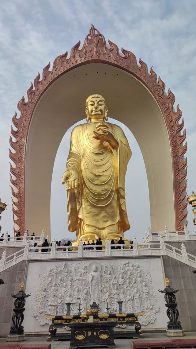 【48米金佛下的治癒之旅｜九江東林大佛超全攻略】