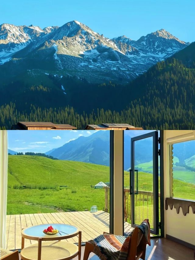 去新疆伊犁住童話小木屋比瑞士仲震撼