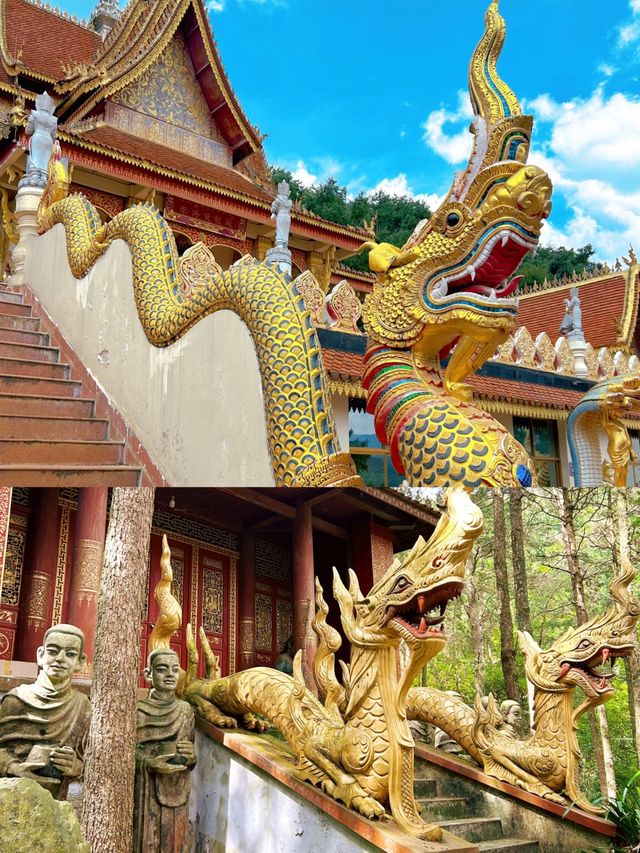 昆明旁邊，有座南傳佛寺隱藏喺樹林之中