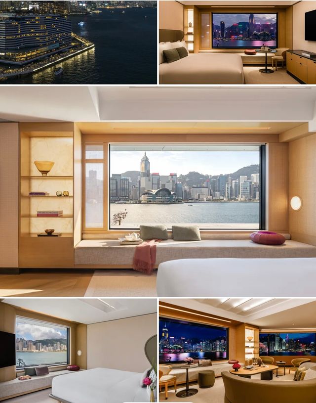香港麗晶酒店 | 維港畔嘅「城市觀景台」，將天際線搬入房