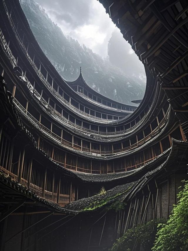 總要帶娃去趟福建土樓吧，邂逅現實版大魚海棠