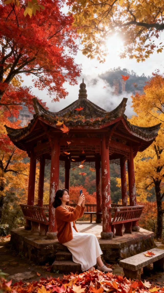 地點：安徽·齊雲山 友情提醒：這不是黃山，是皖南的道教仙山！ 之前一直覺得黃山已經美到頂