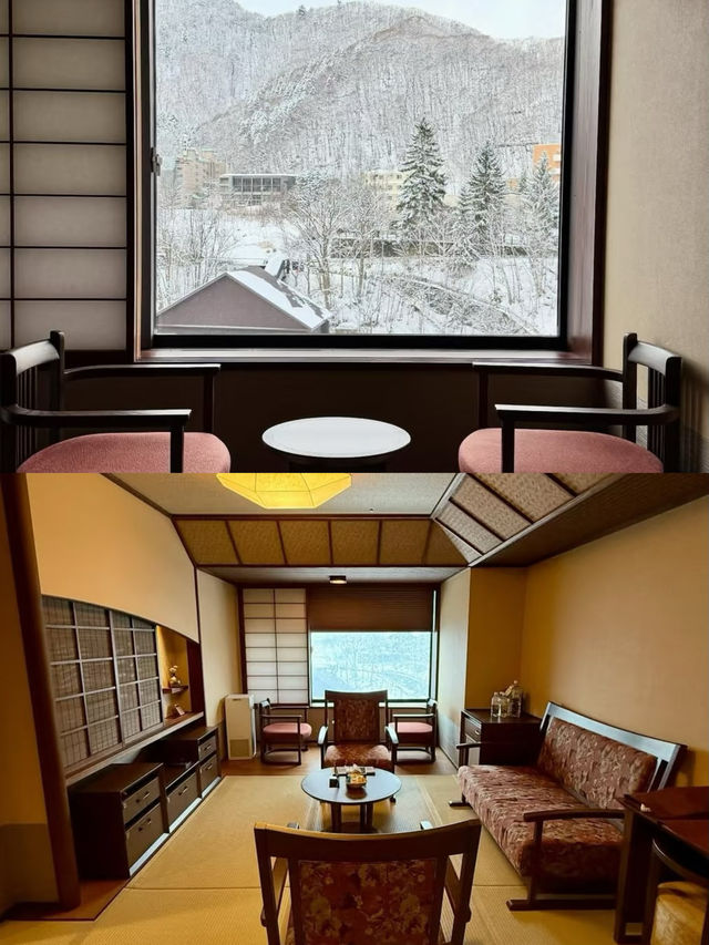 定山溪！無法超越的日式溫泉雪景hotel...